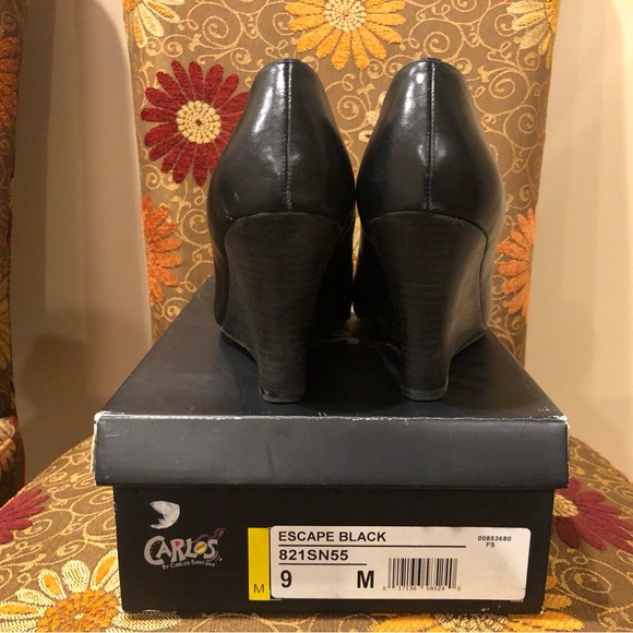 Carlos Santana Escape High Heeled Wedge - Size 9 - Picture 6 of 11